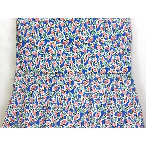 VTG Skyr Floral Knit Dress Granny Cottage Core sz Med House Summer Casual - Picture 7 of 9